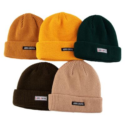 China High Quality Personality Winter Super Warm Comfortable Soft Embroidery Knitted Hat For Kids for sale