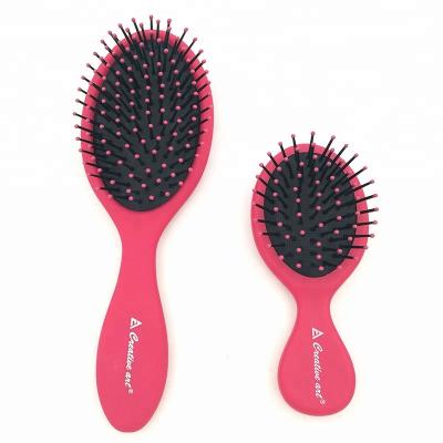 China Nondisposable Professional Plastic Air Cushion Hair Set Brush Hair Massage Brush for sale