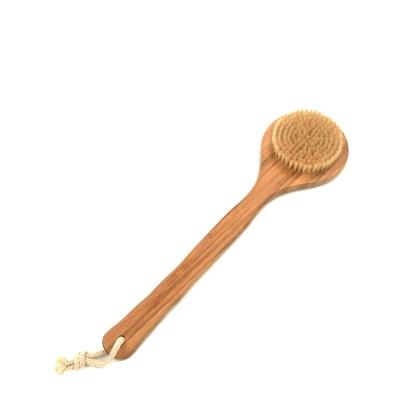 Κίνα Long Handle Spa Body Brush Cleaning Long Handle Sisal Shower Bath Body Brush προς πώληση