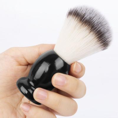 China Shaving Brush New Style High Quality Resin Handle Synthetic Badger Hair Soft Touch Feeling Shaving Brush for sale