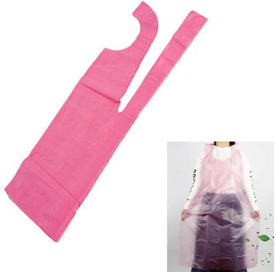 China Convenient Disposable Plastic Aprons Waterproof Aprons Universal Aprons For Cooking Washing Serving Paint for sale