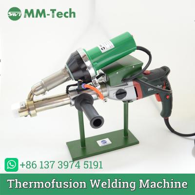 China Hand Welding Extruder with hot air blower for sale