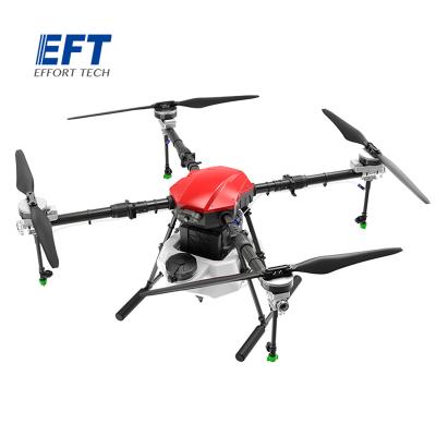 China Other Eft E416p/40*380 Four-axis 16kg/red spray planes with one-piece fuselage, plant protection drone for sale