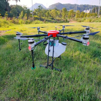 China Practical PC Ground Station 2022 ODM/RTS Large Capacity 30L Six-axis Six-axis Spray UAV Professional Agriculture Spray Pesticides Drones for sale