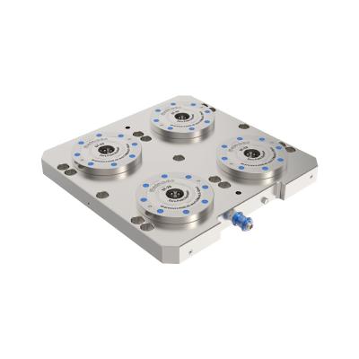 China SY05-2P Type Four Station Zero Point Clamping System / Zero Point Fixture for sale