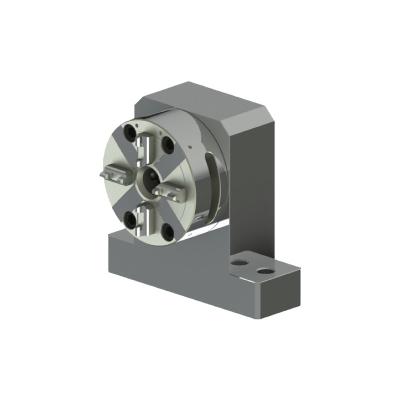 China SY-ER019 D100 Chuck manual montado verticalmente para máquinas herramientas CNC / mesas de inspección en venta