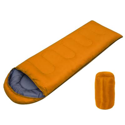 China Outdoor Warm Envelope Sleeping Bag Envelope Type Mountain Hiking Products Camping Travel Sleeping Bag for sale