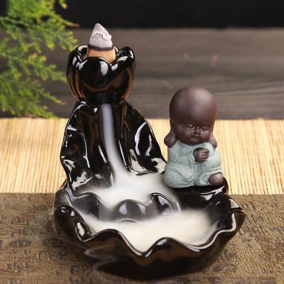 China Chinese Home Decoration Incense New Style Custom Design Ceramic Buddha Censer for sale