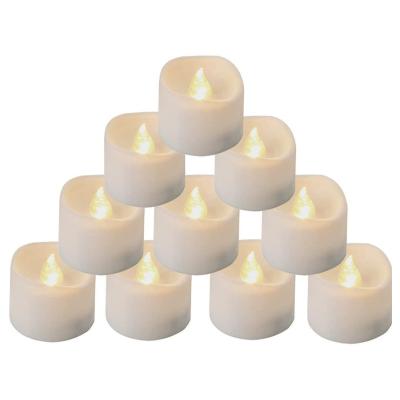 China Homemory Battery Burning Tea Lights Led Candles Set for sale