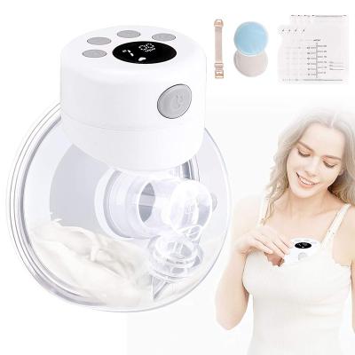 China BPA Free Portable Breast Pump Hands Free Breast Pump Portable Electric Breastfeeding Pump, Quiet and Rechargeable Milk Pump for sale