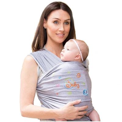 China 95% cotton and 5% spandex european baby products/baby wrap sling sling/baby carrier for newborn gifts for sale