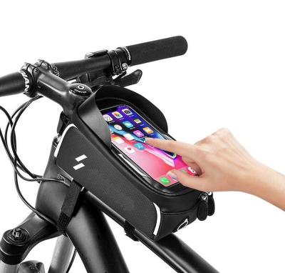 China Easy Install Waterproof Bike Bag Bicycle Frame Bag Cycling 7.0