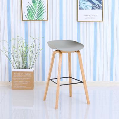 China Cooling Plastic Bar Stool Furniture Vintage Industrial Rustic Wood Kitchen High Top Antique Home Large Modern Cheap Chair Plastic Bar Stool With Back for sale