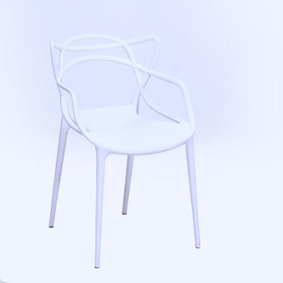 China Factory Direct Cooling French Design Hot Selling Chairs Restaurant Cheap White Plastic Living Room Dining Chairs for sale