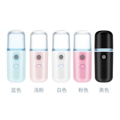 China Moisturizer Beauty Care Cool Mini Technology Handy Portable Nano Facial Mist Sprayer for sale