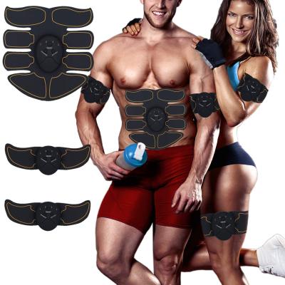 China Rechargeable 8 Pack Eletric Fitness Smart Home Body Toning Abdominal Belt EMS Abs Muscle Stimulator for sale