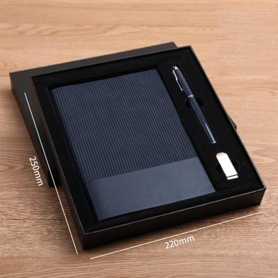 China Promotion\Business\School\Office\Meeting Business Custom Notebook With Pen Executive Diary Gift Set for sale