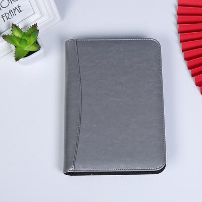 China Multifunctional Office School Stationery Bag Zipper Folder Folder Bag Set Memo Pad File Folder for sale