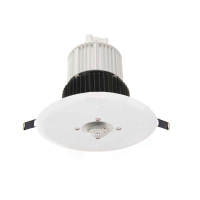 China Extrusion Aluminum Alloy (AL6063) Downlight COB RGB Panel Ceiling Lukee Gu10 24v Spot Frame Part Integrated Modern Led Down Light for sale