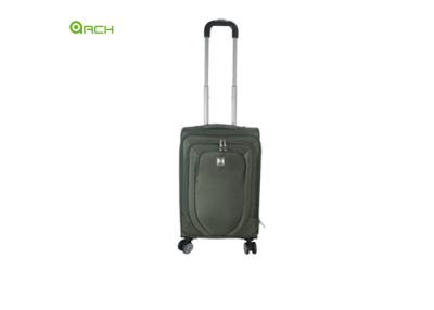 China 1680D Imitation Nylon Trolley Case Soft Sided Luggage with Flight Wheels for sale