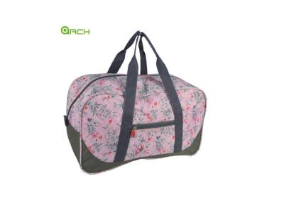 China Printing Material Travel Duffle Bag with Webbing handle and Padlock for sale