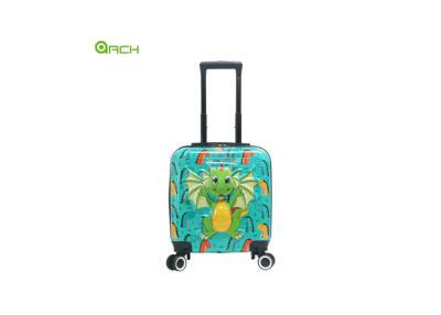 China Manufacturer ABS+PC Hard Sided Luggage for Children with dragon style for sale