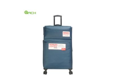 China Manufacturer Super light suitcase Travel Trolley Soft Sided Luggage with spinner wheels for sale