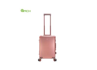 China OEM/ODM Aluminium koffer Trolley Reis Hardzijdige bagage met dubbele spinner wielen Te koop