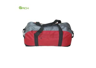 China Dual Handles Contrast Color Nylon Duffle Bag for sale