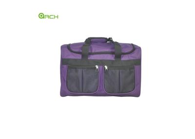 China Two Exterior Pockets 600D Polyester Gym Sports Duffle Bag for sale