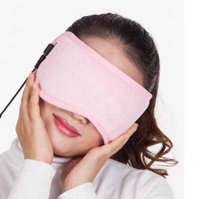 China Electric New Fashion Eye Mask USB Heating Warmer Eye Heated Health Care Eye Warmer For Office Workers for sale