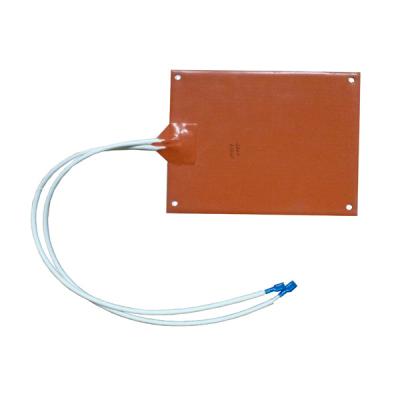 China Industry Heating Silicone Heater Pad Rubber Electrical Car Heater Silicone Rubber Heater For Process Medical Equipment for sale