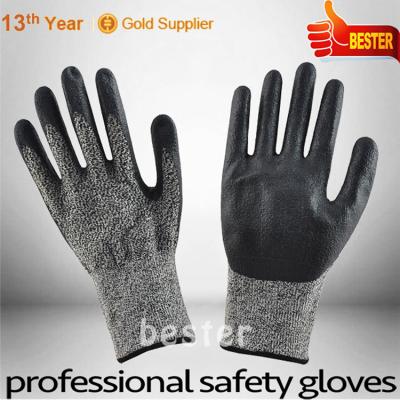 China Professional Quality Manufacturer Cut Foam Super Resistance Nitrile Coated Anti-Cut Glove for sale