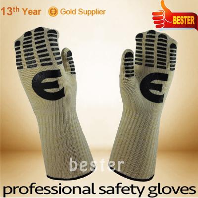 China Heat Resistance New Products Crazy Selling Oven Glove Heat Resistant Glove for sale