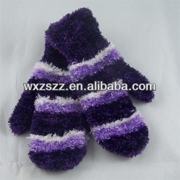 China Single Cotton Fiber Knitted Muttahida Majlis-e-Amal Custom Gloves On Hot Sale for sale