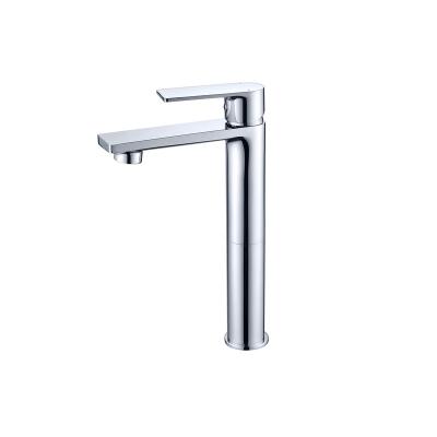 China Large Metered Basin Faucets Bathroom Sink Faucets Mixer Taps Single Handle Large Faucet for sale