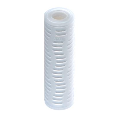 China Hotels 0.2 Micron PE Membrane Liquid Sediment Water Filter Cartridge for sale