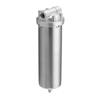 China Hotels The SS 304 Filter Cartridge Housing For Liquid Millipore Filter for sale