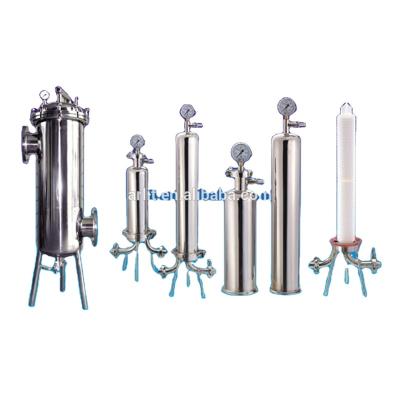 China Filtration Stainless Steel Millipore Water Filter Housing For Industrial Filtration for sale