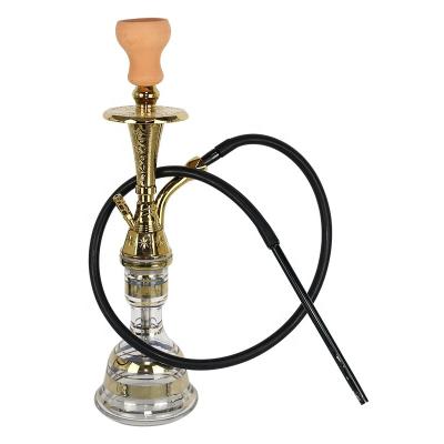 China Smooking Shisha Size 60 Cm Cheap Medium Single Hose Shisha Hookah Set Use For Parties for sale