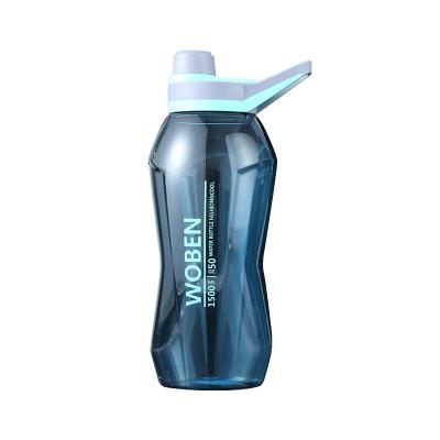 China 750ml 1000ml 1500ml Sustainable Plastic Customize Design PC Outdoor Sport Water Bottle for sale