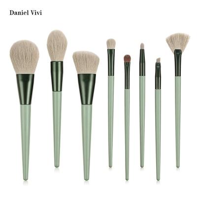 China Angular Blush High Quality Custom Logo Full Face Makeup Brush From Alibaba for sale