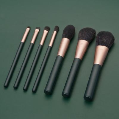 China Angular Blush High End Private Label Hair Makeup Highlight Brush Custom Essential Eye Soft Set Brush for sale