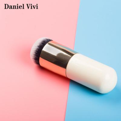 China Simple Flat Brush Short Handle BB/CC Brush Cream Foundation Concealer Makeup Brush for sale