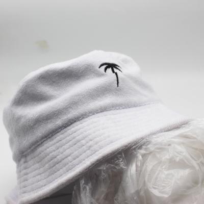 China COMMON Good Quality Bulk Custom White Solid Color Logo Cotton Printing Fur Animal Bucket Hat Fisherman For Teens for sale