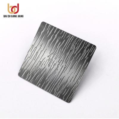 China Elevator /Architectural/Interior Decorations 0.6mm-2mm Thickness 304 Stainless Steel Plates Etched To Model 304 Stainless Steel Sheets for sale