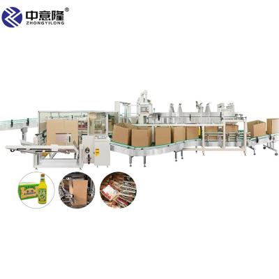 China Flexible Size Ranges Drink Andsealing Bi Box Bottle Towel Nantong Store Carton Packing Machine for sale