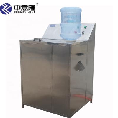 China Semi Automatic Food Uncapping Machine Bottle Washing Machine For 5 Gallon Water Barrel for sale