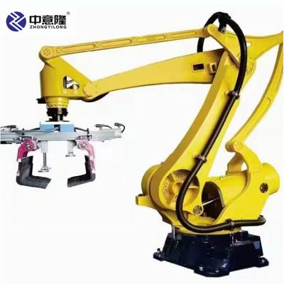 China Abb Shandong 25kg High Speed ​​Automatic Robot Equipment Small Palletizer For Rice Bag for sale