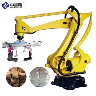 China High Speed ​​Collaborative Pick 20kg Place Equipment Bag Robot Palletizer For Bottle Water for sale